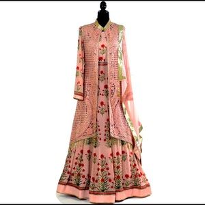 Trinkets Block Print Anarkali-Indian/Pakistani